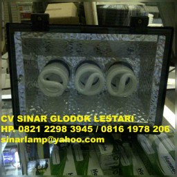 Lampu Sorot Hemat Energy 3 x 24 watt Tornado